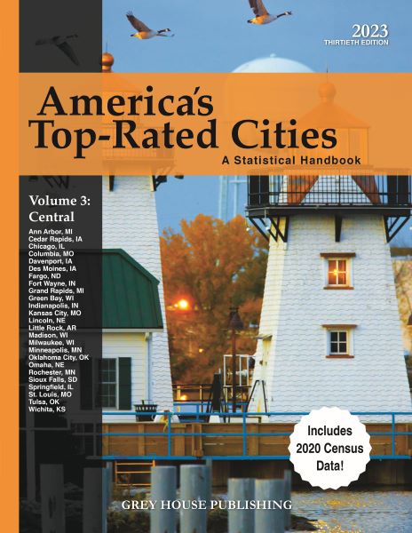 America's Top-Rated Cities, Vol. 3 Central, 2023