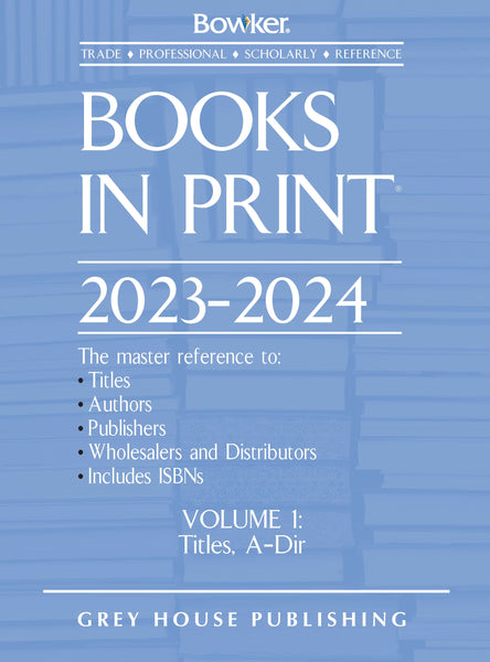 Books In Print - 7 Volume Set, 2023/2024