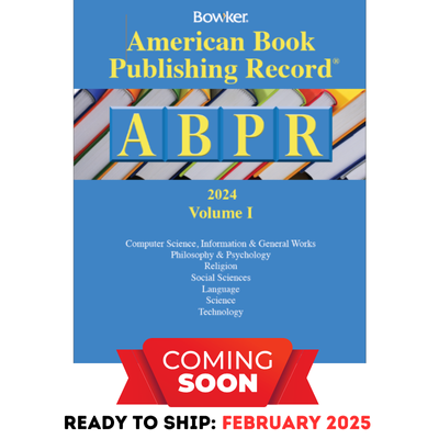 American Book Publishing Record Annual - 2 Vol Set, 2024