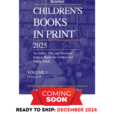 Children's Books in Print - 3 Volume Set, 2025