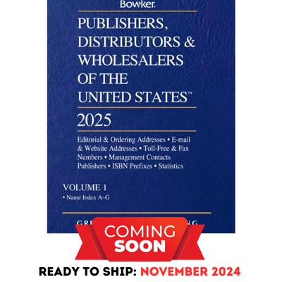 Publishers, Distributors & Wholesalers of the United States - 4 Volume Set, 2025