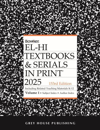 El-Hi Textbooks & Serials in Print - 2 Volume Set, 2025