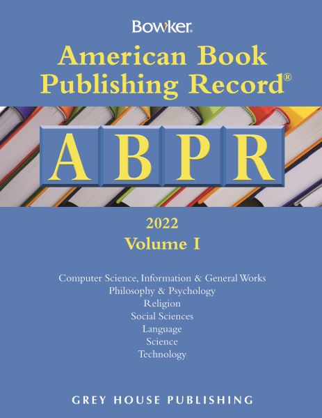 American Book Publishing Record Annual - 2 Vol Set, 2022