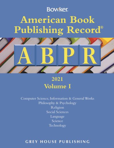 American Book Publishing Record Annual - 2 Vol Set, 2021