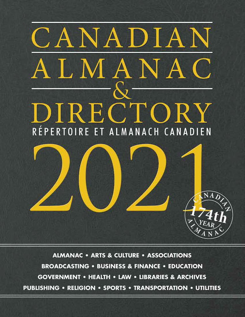 Canadian Almanac & Directory, 2021