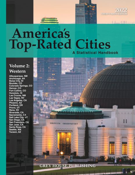 America's Top-Rated Cities, Vol. 2 Western, 2022